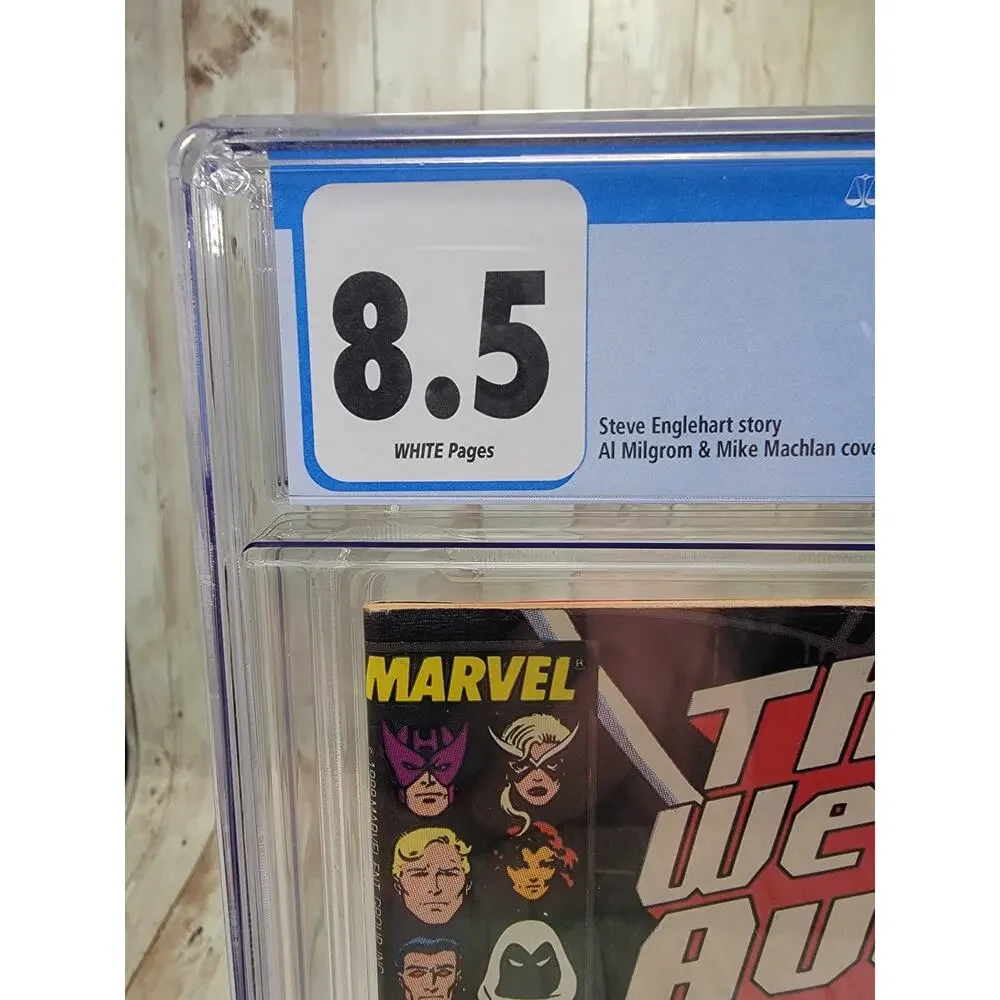 West Coast Avengers #35 (1988) CGC 8.5 NM/MT White Milgrom Iconic Doom Cover HTF